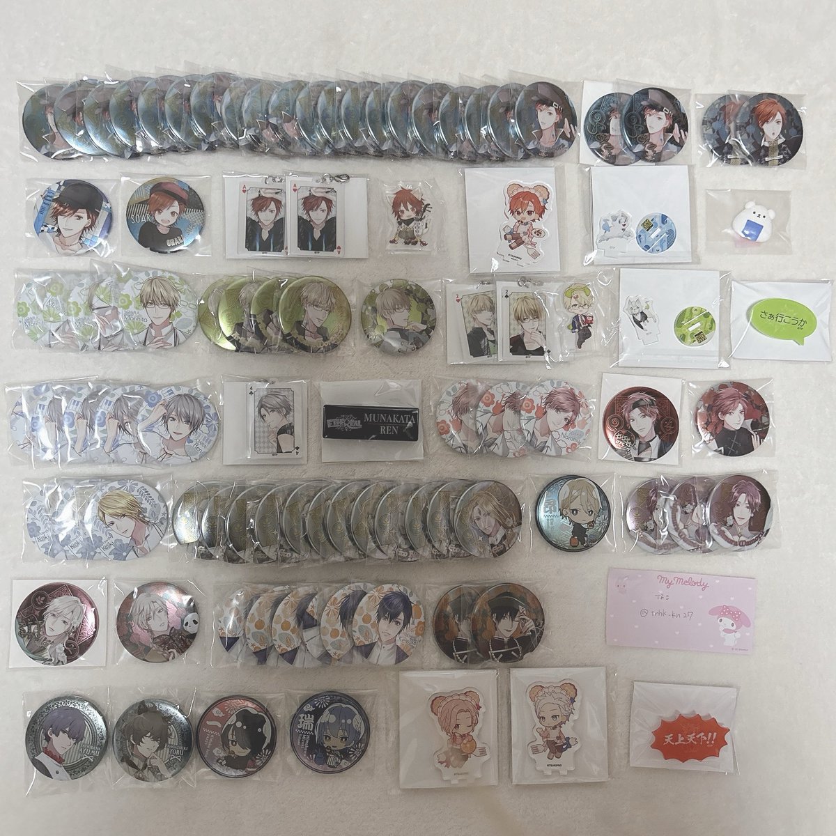 交換譲渡】ツキプロ ツキウタ。 ALIVE SQ バズロ 缶バッジ 特典