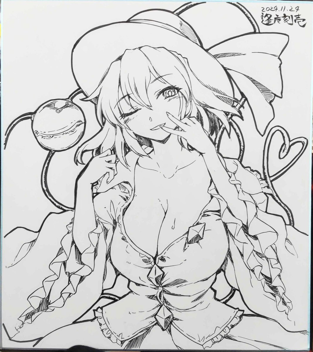 pixivで逢魔@さんにリクエストを送ろう! #pixiv #pixivRequest https://t.co/g6Ln0lmLbb 

当日会場でお受けするオーダースケッチブック(色紙でも可)のリクエストの募集開始しました

完成品サンプル↓ 