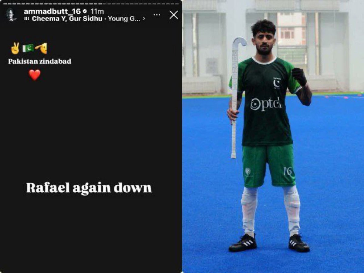 Vipintiwari952's tweet photo. Stop pretending this is one-sided moral theatre. When Pakistani athletes make political gestures on global stages, whether in cricket, football, or hockey, these journalists don’t like to talk about that. But the moment an Indian team do not shake hands, suddenly it becomes Hindu nationalism mindset, stop this BS.