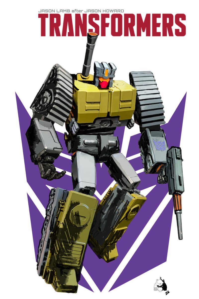 SpringerWrecker's tweet image. #Transformers #Skybound Brawl cover issue.

after @theJasonHoward