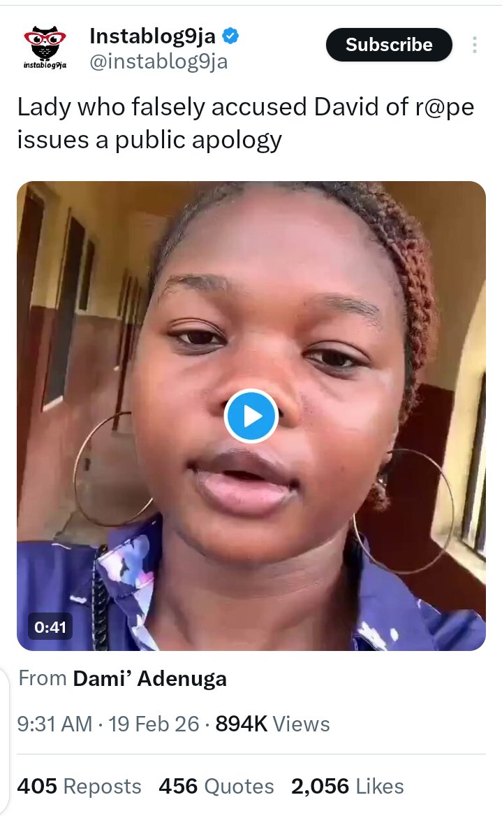 This issue of false rape accusations is becoming increasingly alarming. Why are these individuals making it challenging for genuine victims to be taken seriously? Why do we Nigerians always overdo  things? This dangerous trend must stop!  

#lurrenzospeaks