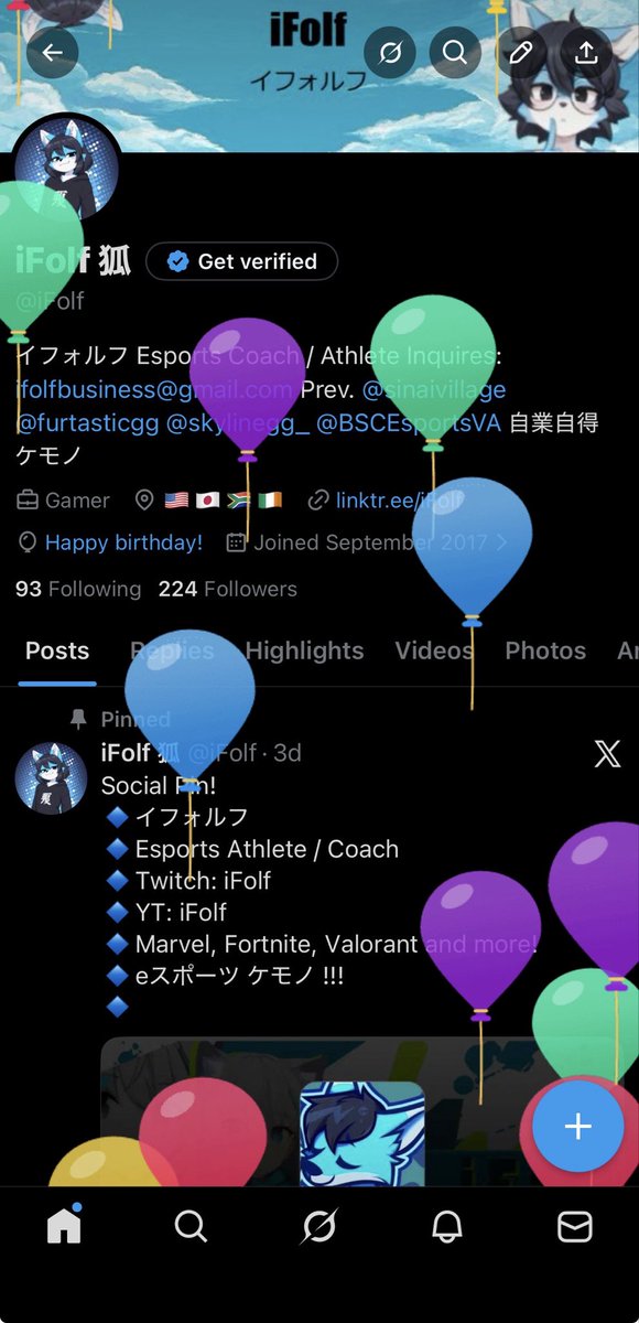 iFolf 狐 tweet media