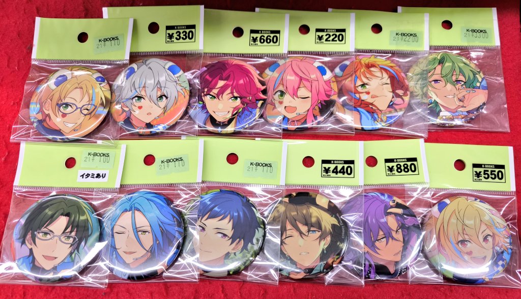 入荷情報】あんスタ ◇コレクション缶バッジ [2025 Nov.] Idol side