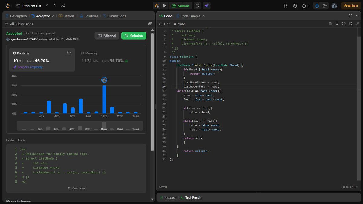rootnship's tweet image. Practicing some DSA today.

#DSA #BuildInPublic