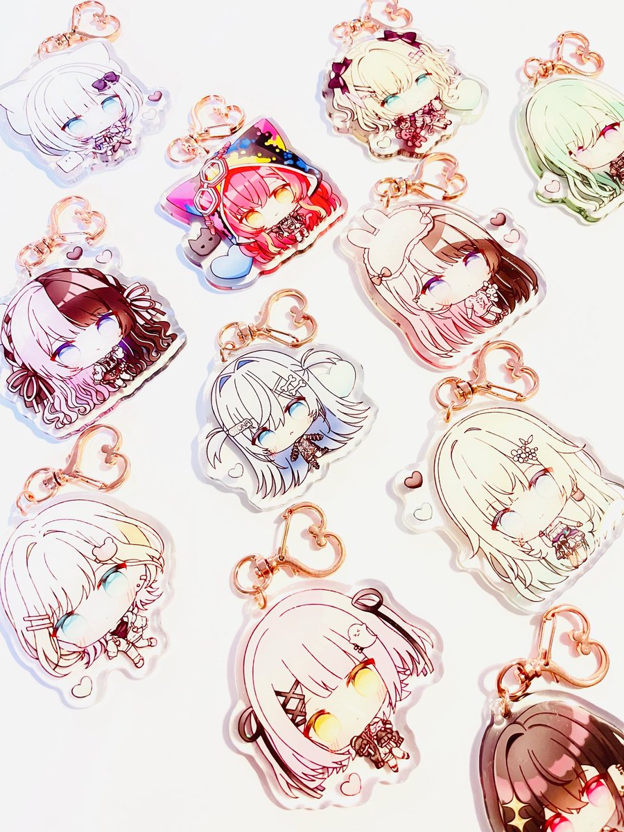 アクリルキーホルダー！ ☺️✨ #VGGC11th