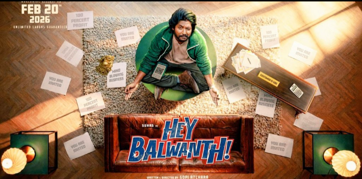 Excellent first half with revealing daring business 😲🤩🔥

Songs ❤️, sudarshan and vennela kishore comedy timing 😂😂 

Suhas and Shivani pair excellent ga undi 👌💖

Second half lo naresh uncle comedy 😂and father son emotions connect avutharu andharu 🙌❤️ 

#HeyBalwanth