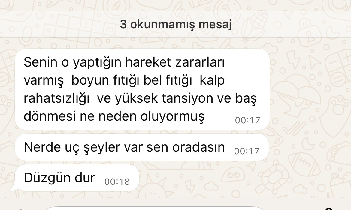 annem nasıl bi musibet doğurduğunun farkında mı yani