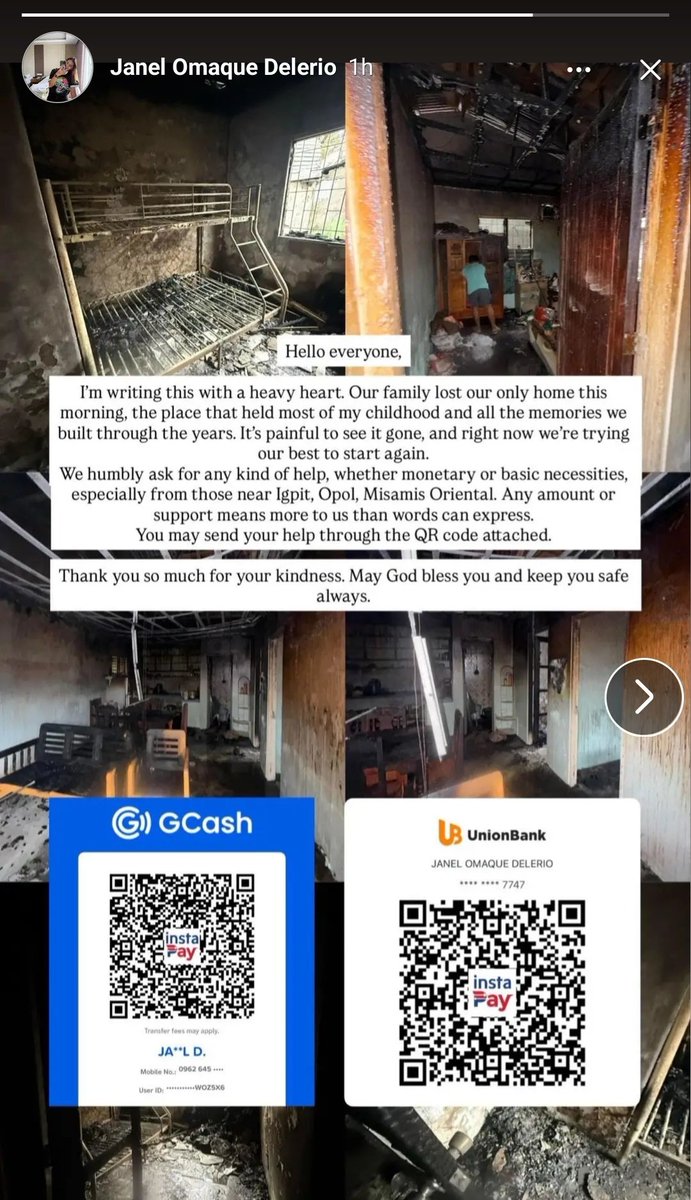 Former UST libero and now Nxled Chameleons player Janel Delerio and her family are going through a difficult time following a recent fire incident.

Let’s extend help in any way we can and keep her family in our prayers during this challenging time. 🙏