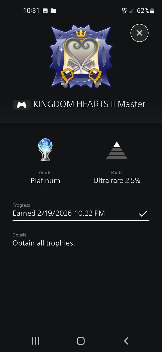 I am so very proud of this #PlatinumTrophy! This is the PS3 version. Fun fact: I got my first Trophy in this game on 04/09/15. Here is #Platinum50!