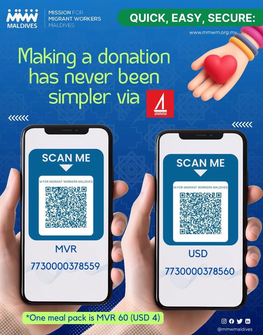 Mission for Migrant Workers Maldives tweet media