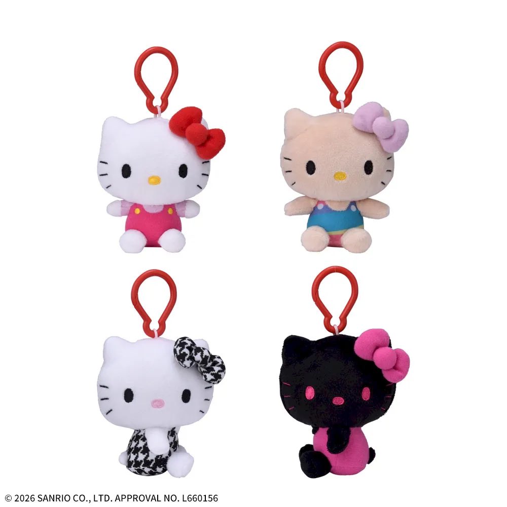 新景品入荷情報🎀】 ハローキティLLぬいぐるみピンクチェックver