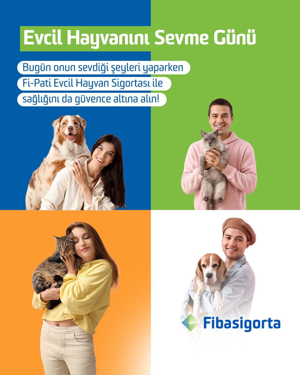 Patili dostunuza sevginizi gösterirken, bugün atacağınız küçük bir adımla ona sağlıklı bir yaşam armağan edin, veteriner masraflarını dert etmeyin!

👉 fibasigorta.com.tr/urunler/fi-pat…

#Fibasigorta #FiPati #EvcilHayvanınıSevmeGünü #FiRahatlaFibaSigortaYanında