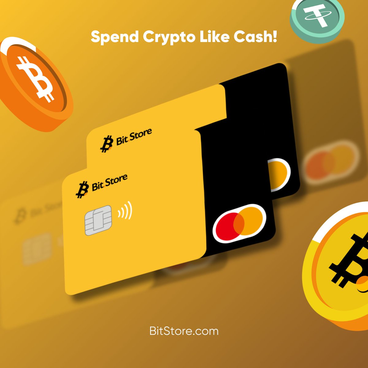 www_bit_store's tweet photo. Spend Crypto Like Cash?💸 Now you CAN.💳

With #BitStoreCards, instantly convert #BTC/#ETH/#USDT…etc. at checkout🗒️

Groceries, coffee, flights… live the cashless future TODAY. 🌍🚀

✅ Instant conversion
✅ Global acceptance
✅ No bank needed

Apply：https://t.co/cS2t8kuCo2 https://t.co/5eK7UwUaYS