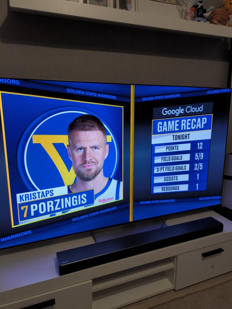 Tāda nu tā debija KP 🏀🥳🇱🇻 <a href="/kporzee/">Kristaps Porzingis</a>