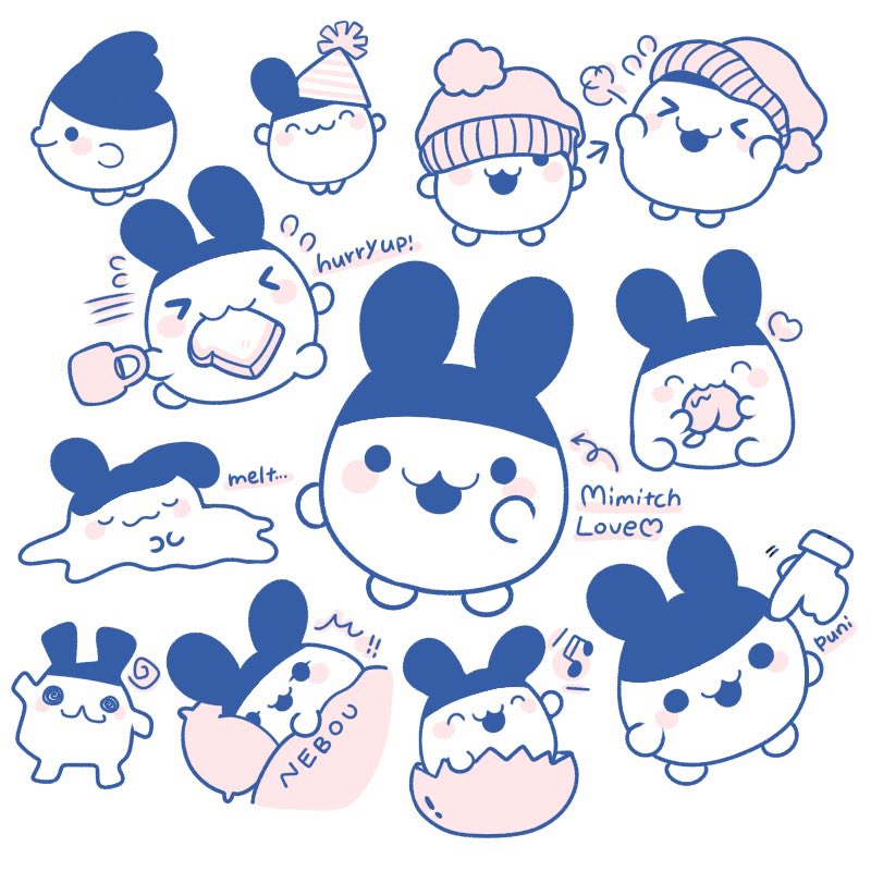 みみっち大好きだよ〜♡!! #たまごっち #みみっち