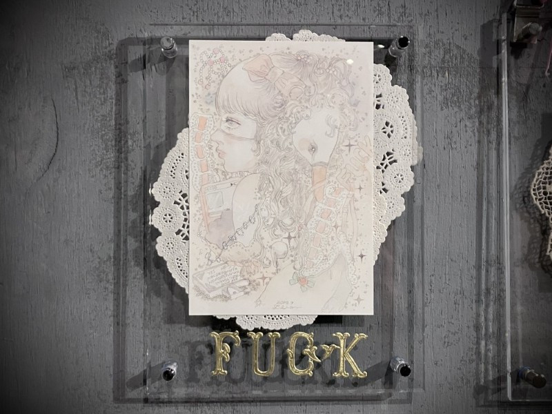 慈愛李在さん個展『 ˈduː.də -Doodle- 』にて出展作品をお迎えいただき