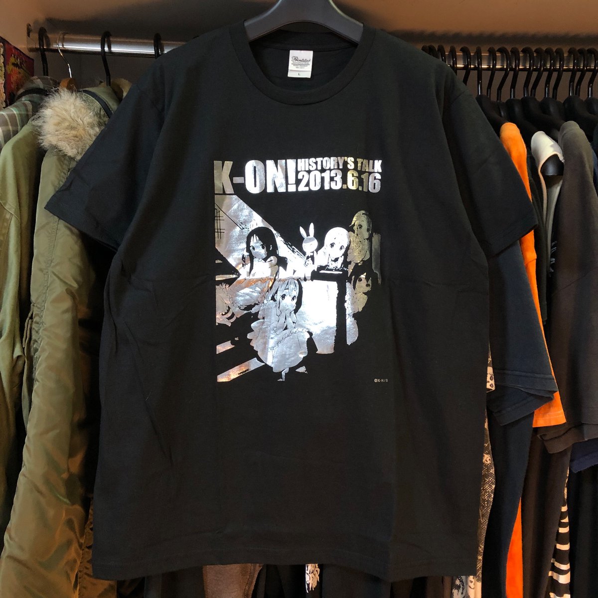 けいおん！ 放課後ティータイム K-ON! HISTORY'S TALK Tシャツ 平沢唯