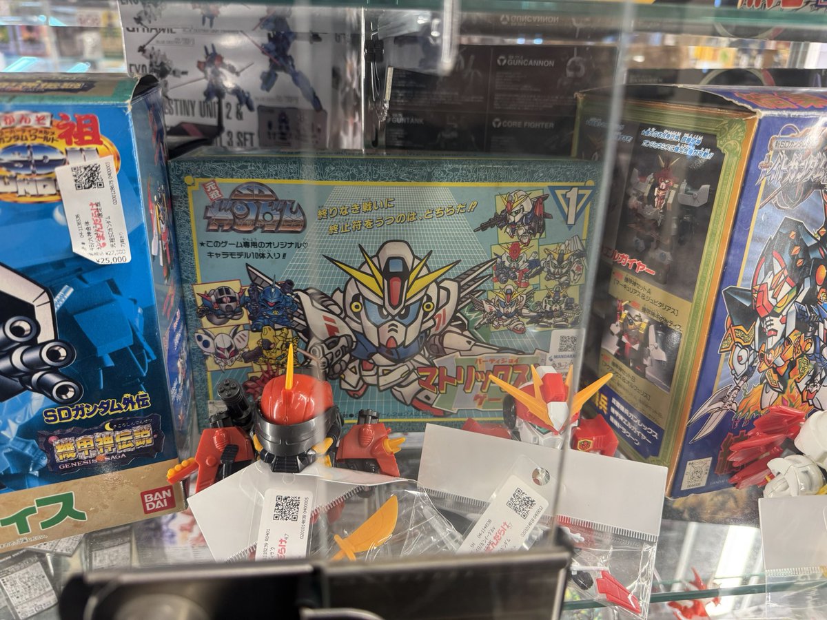 SDガンダム見つけるとテンション上がる⤴️