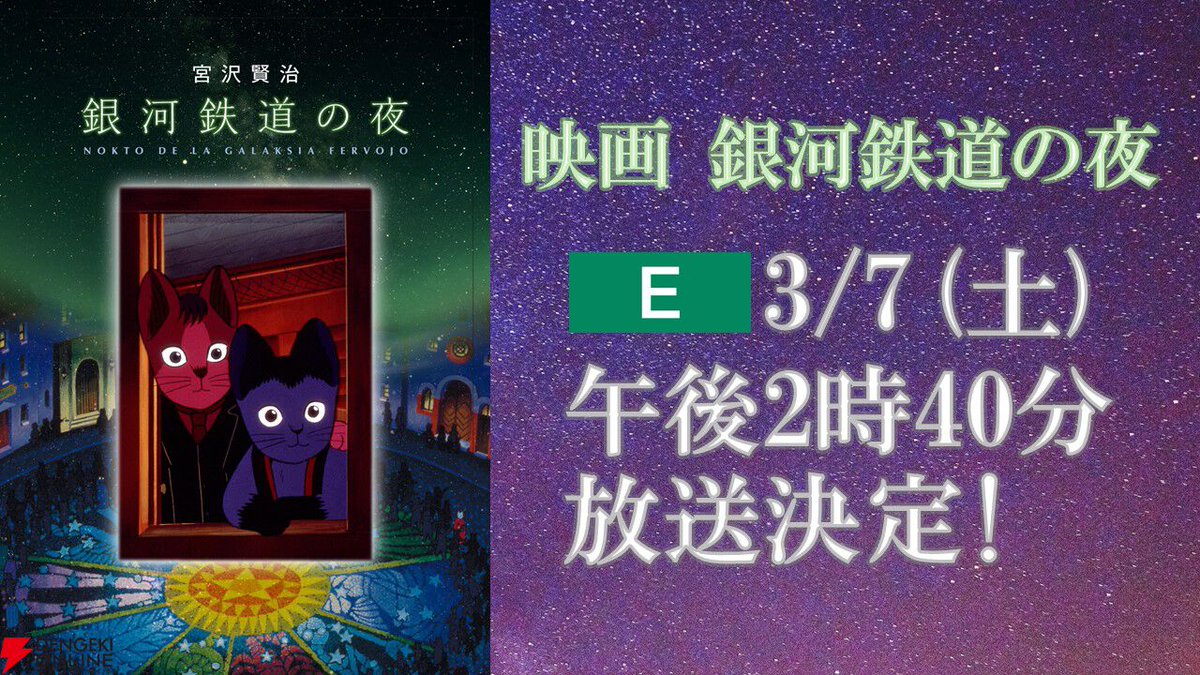 1985年版『銀河鉄道の夜』、アニメーション・美設が素晴らしいのは