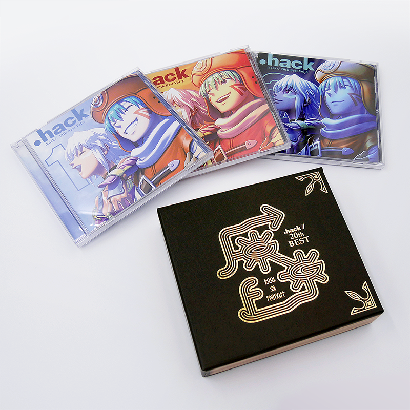 cc2information's tweet photo. 💿LieN － .hack//20th Best Complete BOX💿💿
🛒 https://t.co/jmNemG5r0A
LieN’s best album features many .hack series songs! It also includes two songs from .hack//G.U. Last Recode appearing on CD for the first time, plus three newly recorded tracks made especially for this album. In total, 37 songs are on three discs.