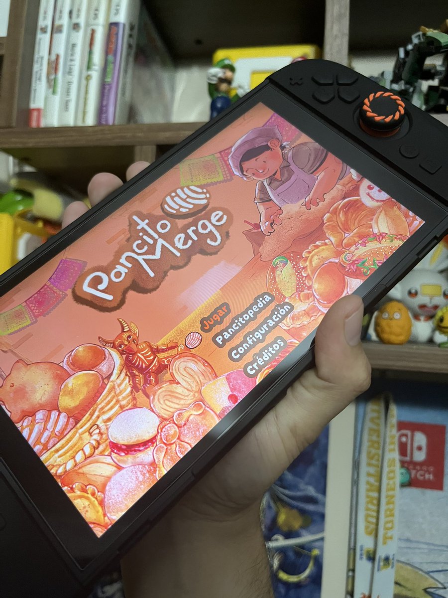 marktend0's tweet photo. PancitoMerge es un juego México con mucho pan dulce 🥐

Apenas llevo unos minutos jugando y puedo decir que es super adictivo y antojable 🤪🥖

Aprovechen que está a $79 pesitos en la eshop mexicana 🇲🇽 https://t.co/2YM3xe6Jle