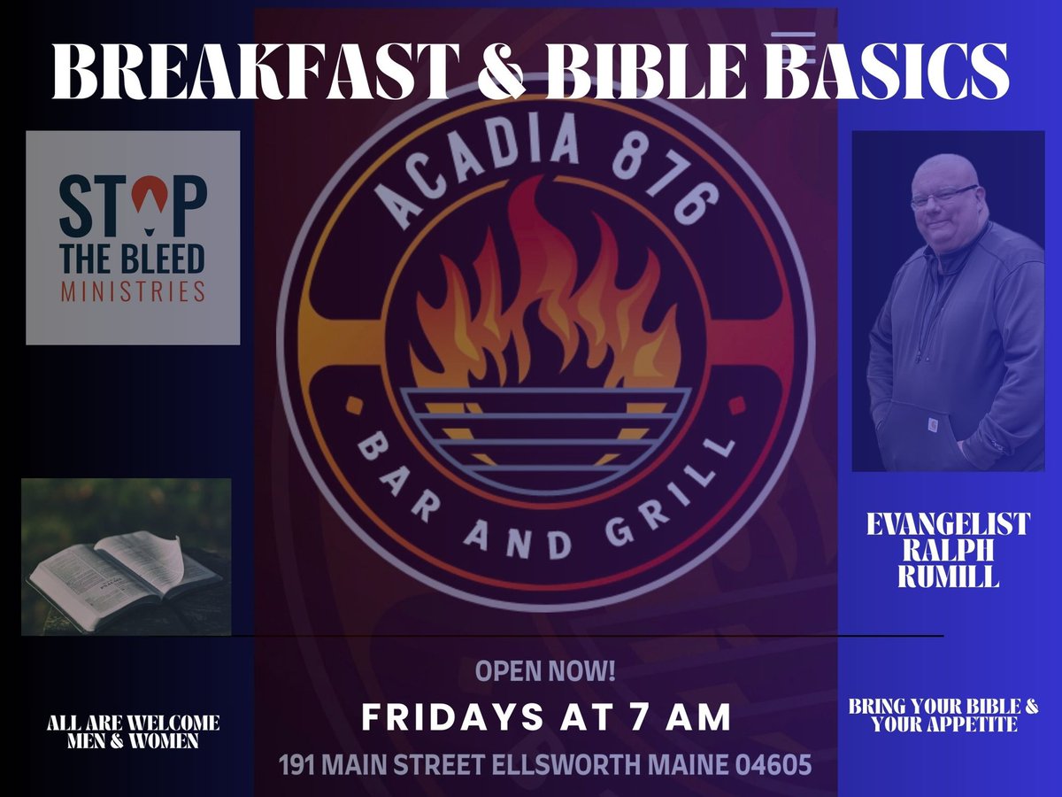Ralph_Rumill's tweet photo. @everyone @STBministries  #breakfast #bible #basics #friday #coed https://t.co/Ieo2UJoAiU