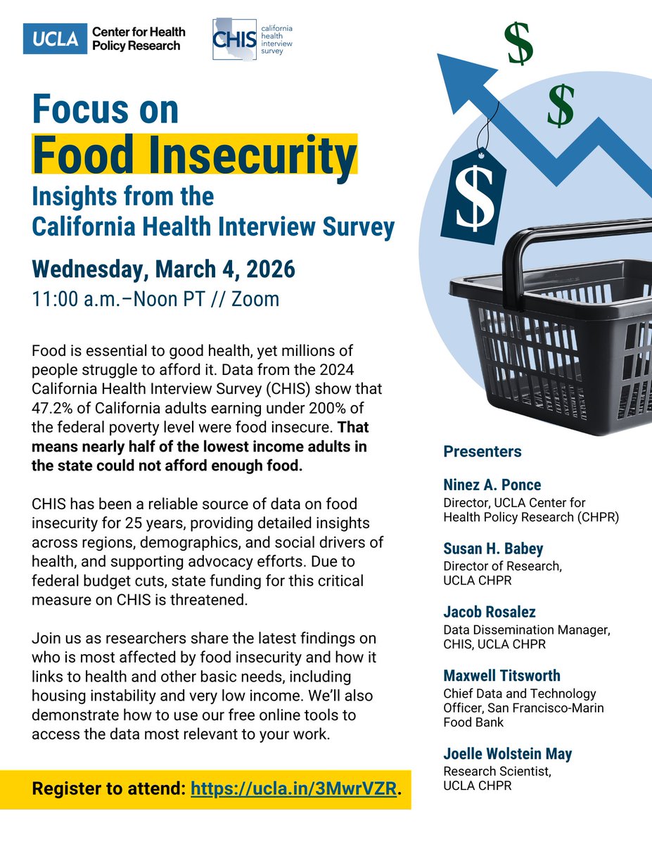 UCLA Center for Health Policy Research tweet media