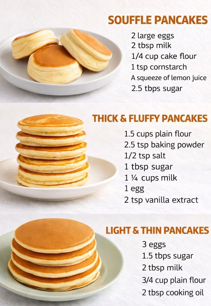 Pancake Styles 🥞