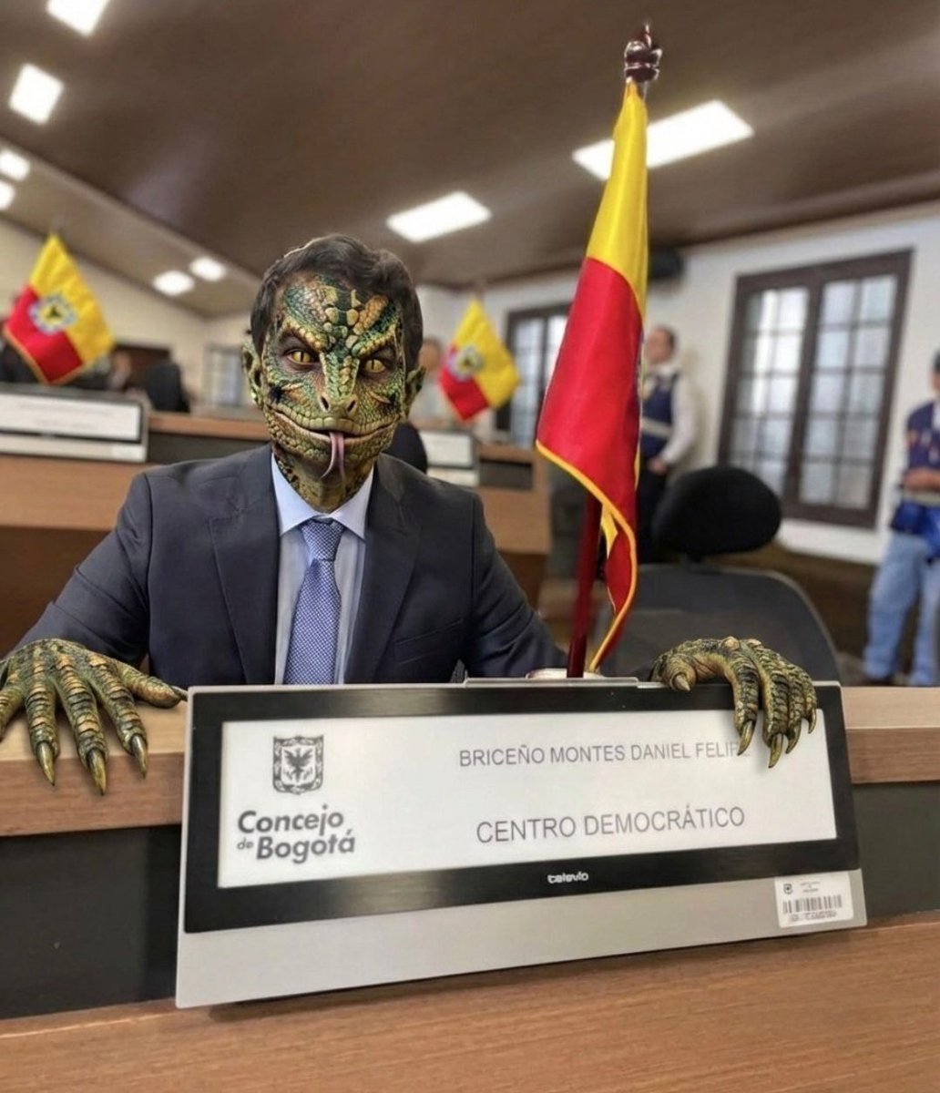 En épocas de psicóticos, de pinochos y de therians me ha llamado la atención este espécimen. 
Therian Briceño , dicese de un sujeto que se asume como lagarto sin mas ideas que mentir sistemáticamente  en la idea de ser lagarto mayor en el Congreso. <a href="/Danielbricen/">Daniel F. Briceño</a>