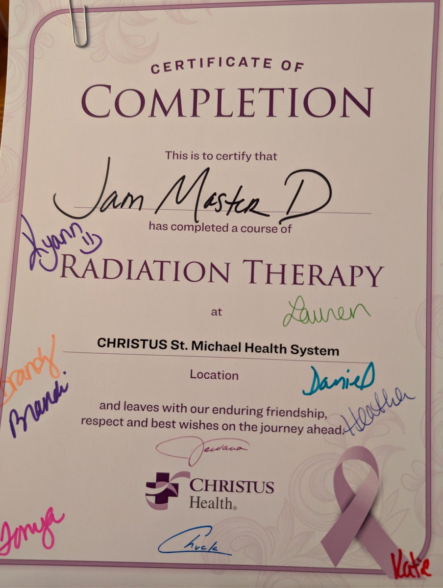 DJJamMasterD's tweet photo. Glory to God 
#cancersurviver https://t.co/7APrH1IGLR