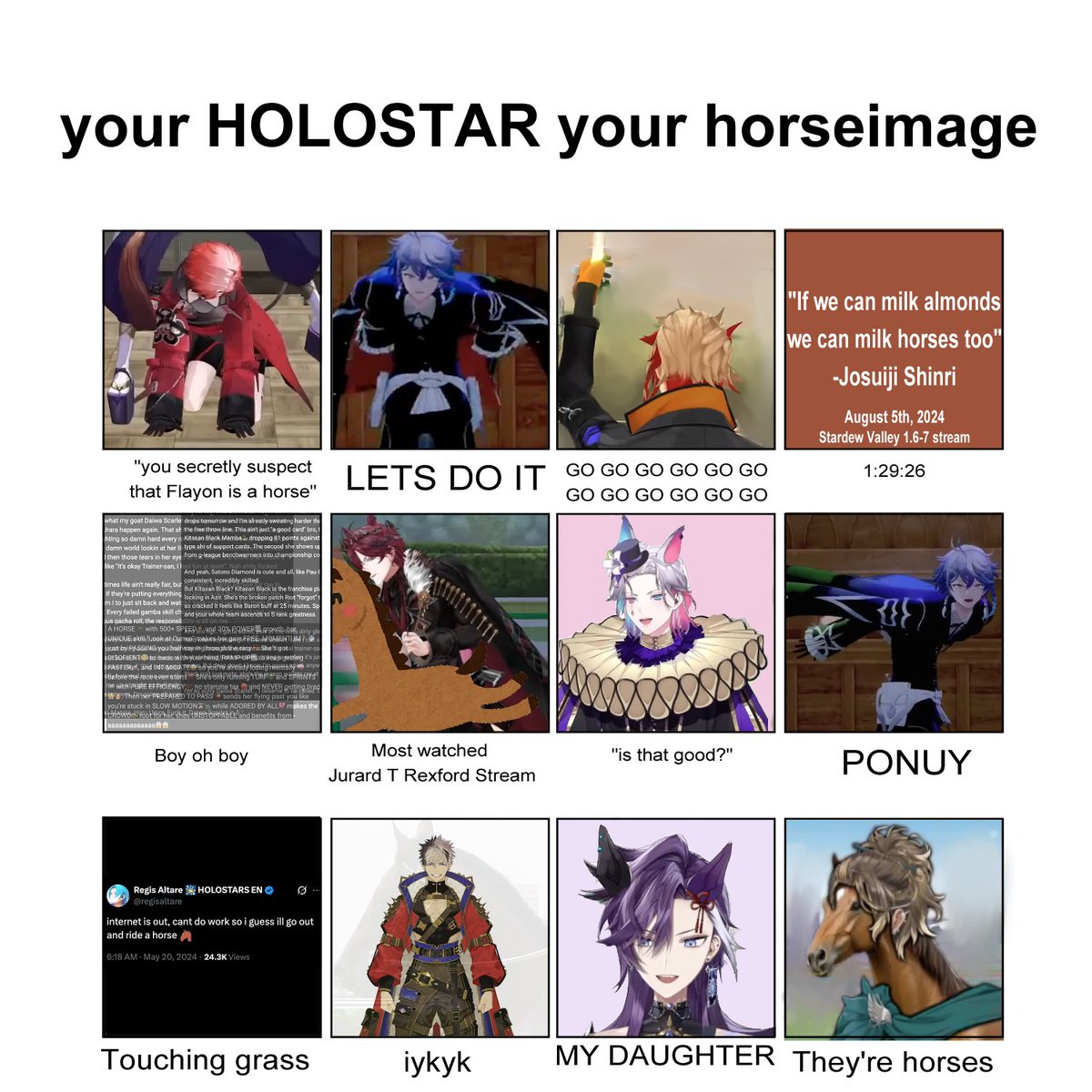 Choose your horse 🐎