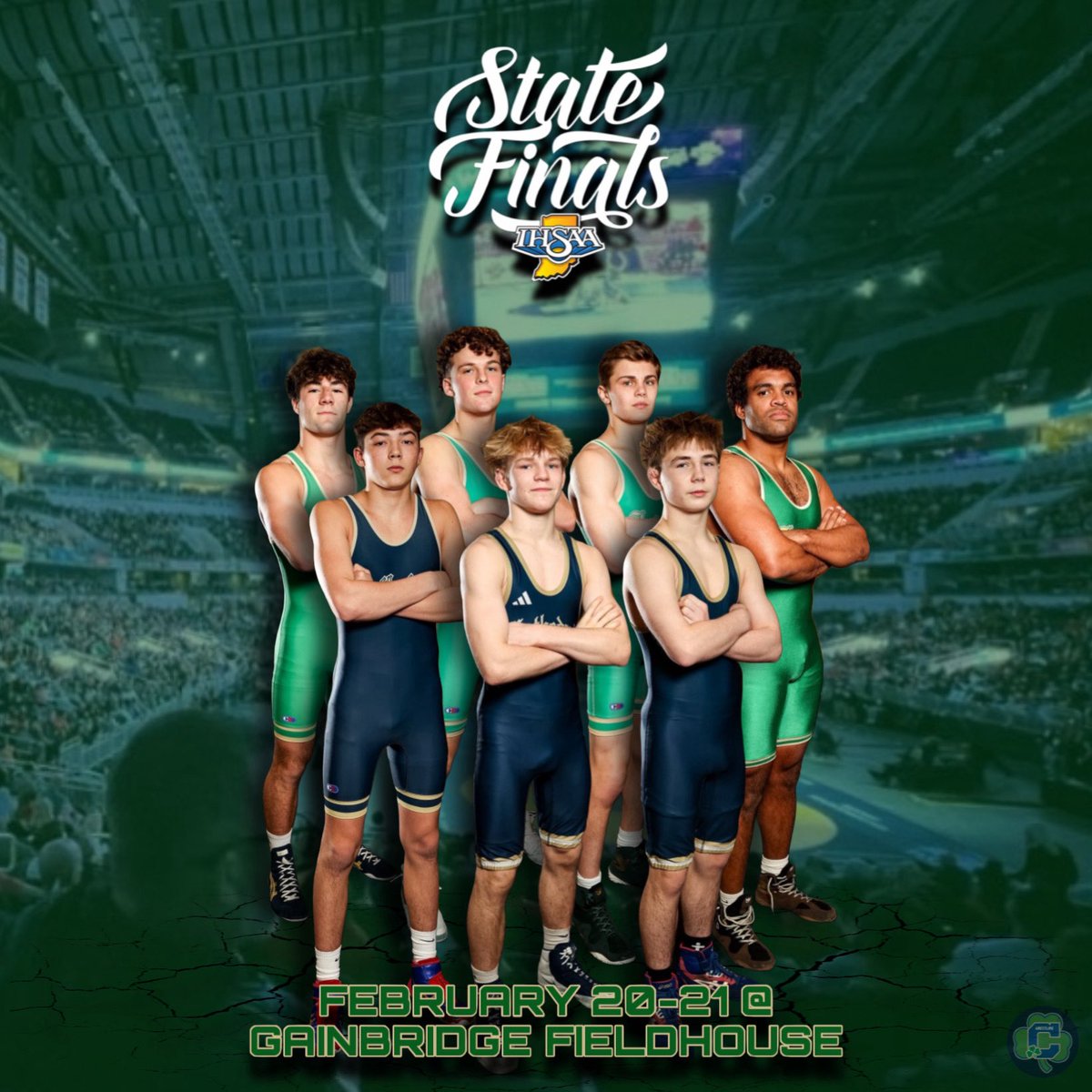 ChsSwamp's tweet photo. SLICK 7 HEADED TO STATE☘️
🆚IHSAA State Finals
⏰ Fri- 3pm 150-285 6pm 106-144
Sat- 9am (quarterfinals)
📍Gainbridge Fieldhouse
#stateseries #swamptakeover☘️ https://t.co/NvcTrL6UMh