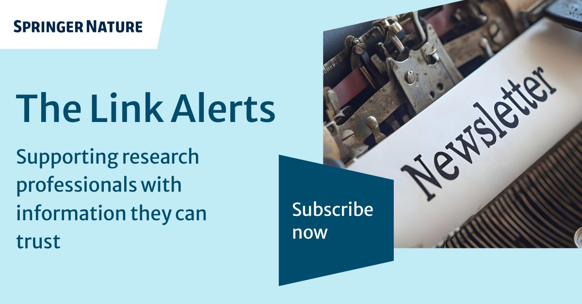 The Link, Springer Nature tweet media
