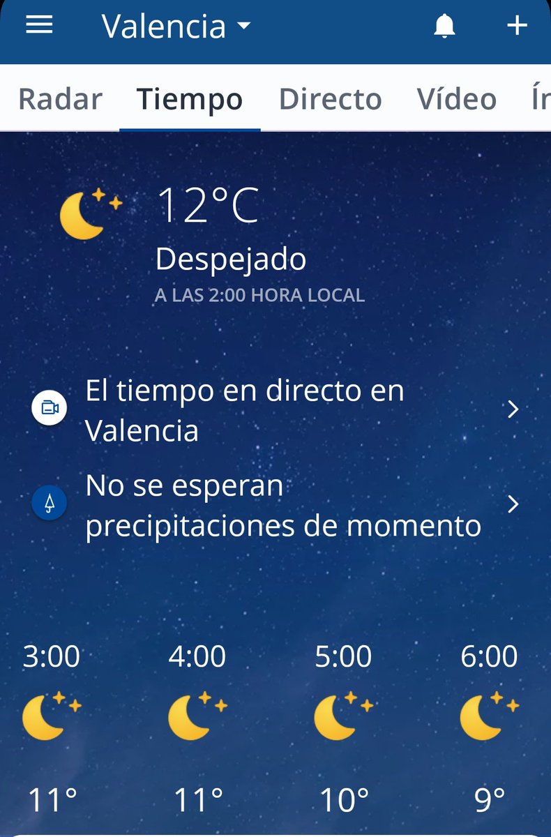 En #Valencia #Tiempo