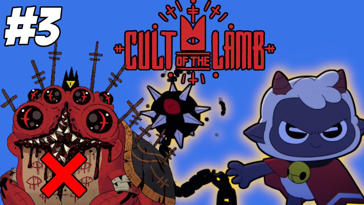 FleetingApathy's tweet photo. new cult of the lamb live stream coming up at 8pm cst tonight #CultoftheLamb #youtubelivestream https://t.co/o8aNpjy225 https://t.co/EIJH8YXjxB