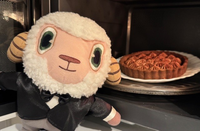 自分へのご褒美にチョコタルトを作ってみました！ バレンタインは