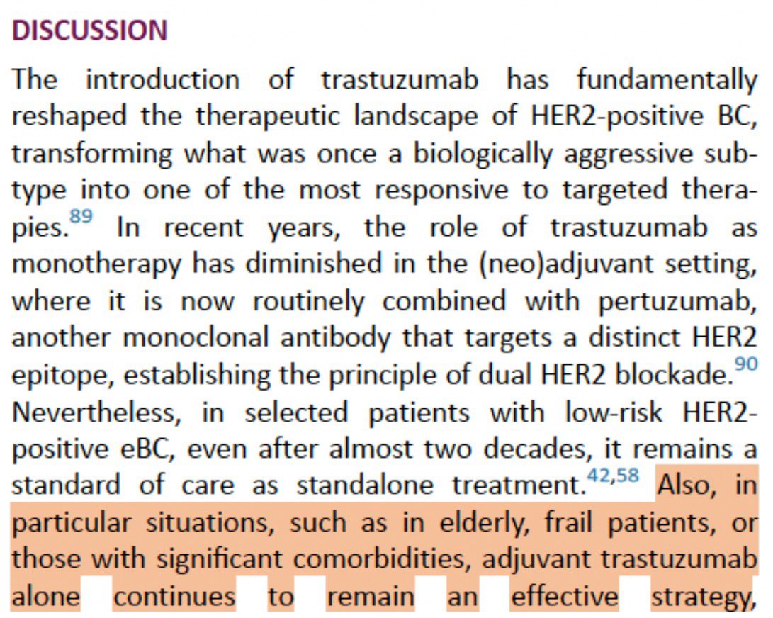 術後トラスツズマブが20年間でどのように発展してきたかをまとめた素晴らしいレビュー <a href="/Annals_Oncology/">Annals of Oncology</a> 
これだけ進化しているHER2陽性乳癌の治療において、変わらず重要な地位を維持し続けているトラスツズマブは驚異的です。

日本からはRESPECT試験が引用されています。
annalsofoncology.org/article/S0923-…