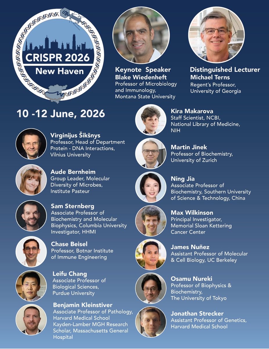 CRISPR2026 tweet media