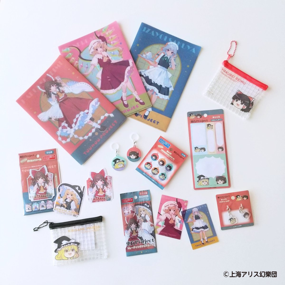 東方Project」のグッズが登場！ マスコットやふせんの他、ブラインド