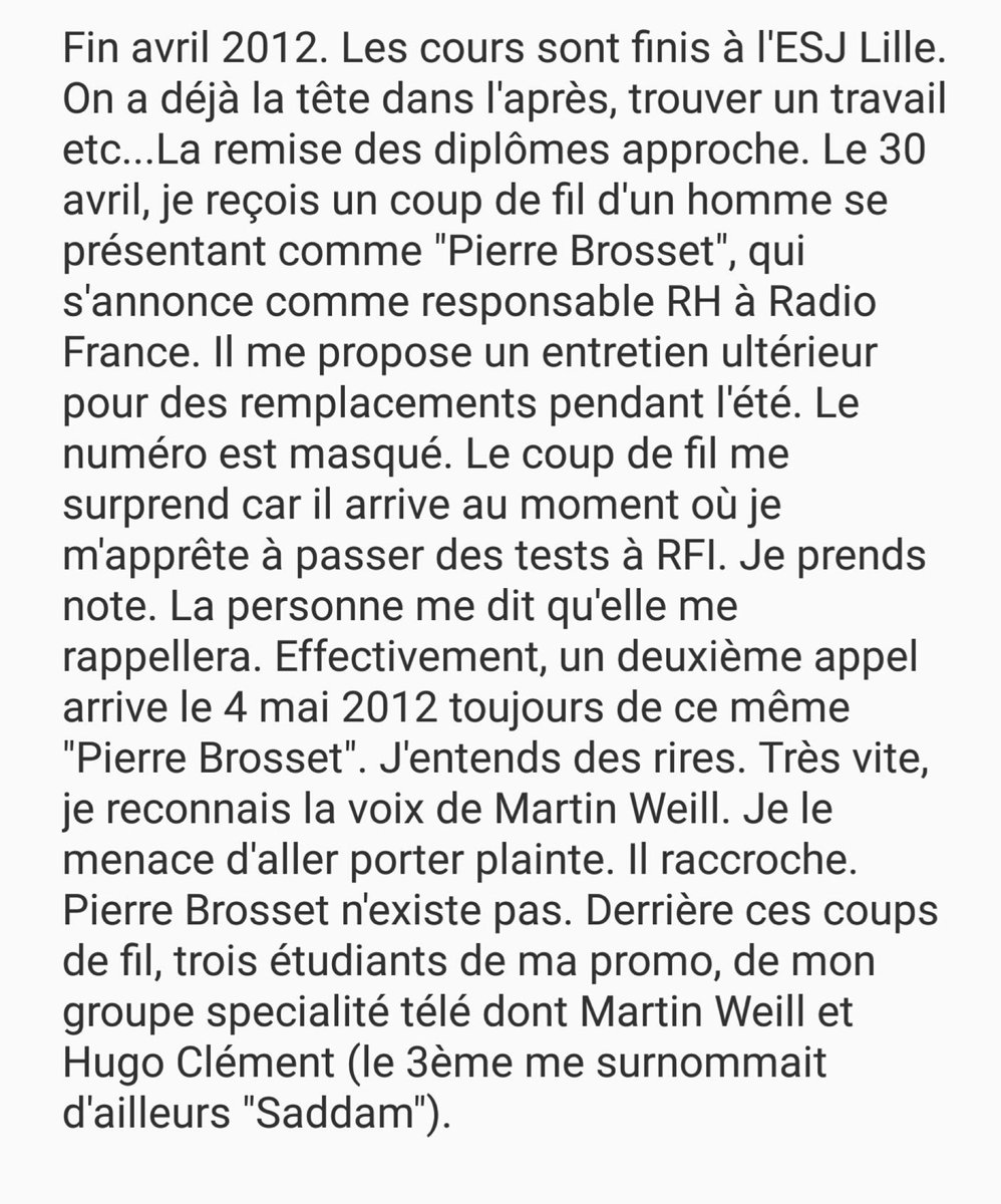 axel_gnocchi's tweet photo. Faut comprendre Emmanuelle Ducros,

se créer une fausse identité pour harceler anonymement un collègue journaliste, 

c’est une passion qu’elle partage avec Hugo Clément… https://t.co/d5CiZgiege