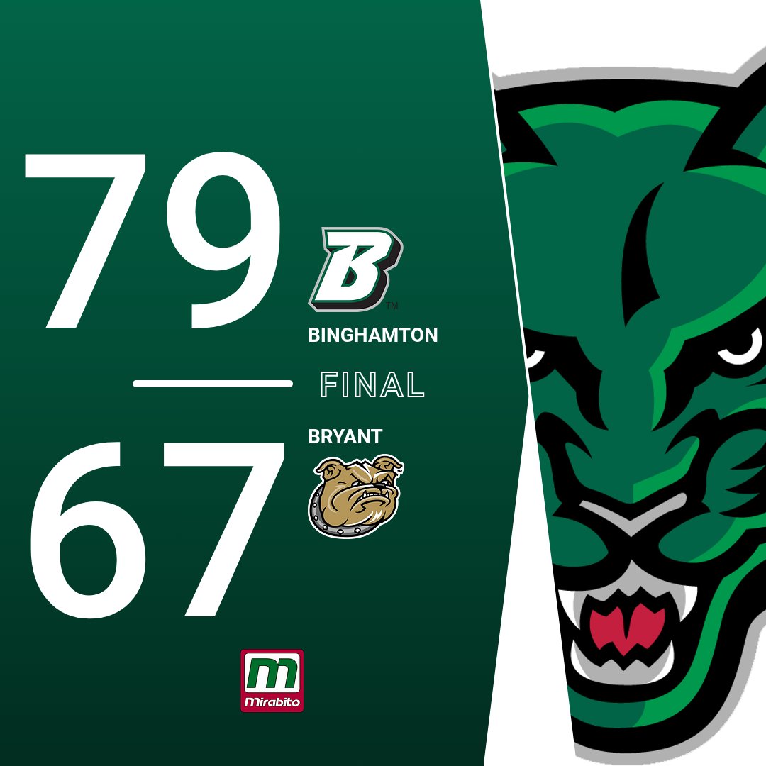 Bearcats lock in a big road win, complete season sweep of Bryant and pull within two games of the final playoff spot with three games left. Quigley led Bearcats with 19 pts., 5 assts.