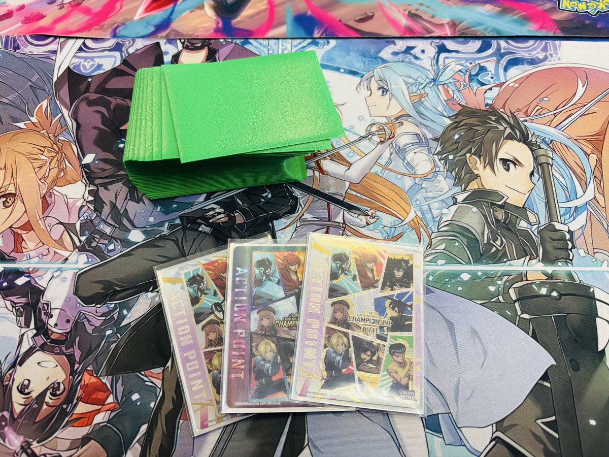 Just some light flexing at #UNIONARENA locals this week 🤣