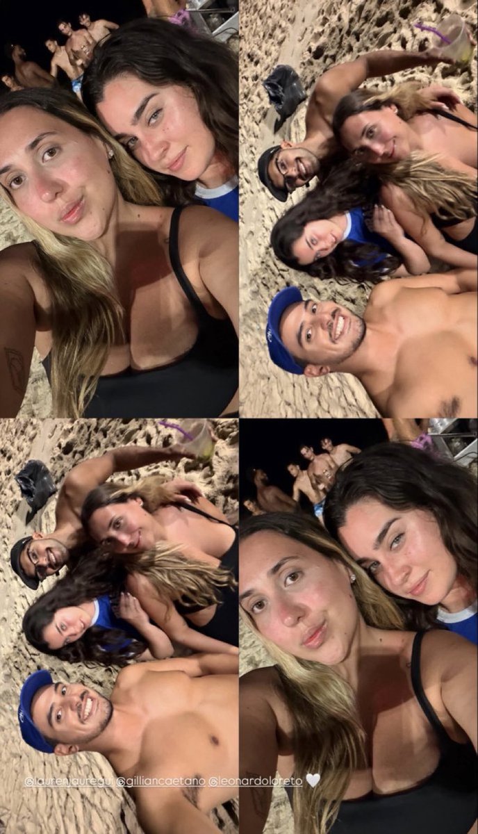 NUNCA imaginei minha lauren jauregui com amigos brasileiros nas praias do rio de janeiro tipo assim me belisquem pra eu perceber que não estou sonhando🥹🥹 te amo minha lorena <a href="/LaurenJauregui/">Lauren Jauregui</a>🤍