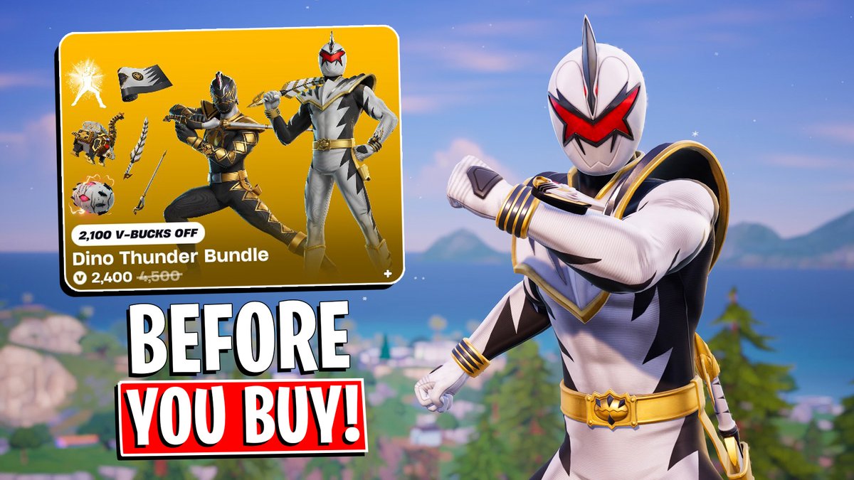 Dino Thunder Bundle Review! #EpicPartner 

Get them here: fortnite.com/item-shop/bund…

Watch it here: youtu.be/8HsmKTH0j5Q