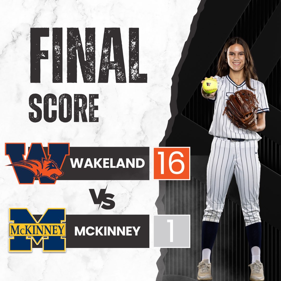 Wakeland Softball tweet media