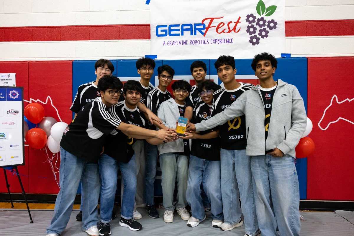 FIRSTinTexas's tweet image. FTC Grapevine GearFest Semi-Regionals 🤖

We’re grateful for partners like State Farm who believe in the power of STEM and help make opportunities like this possible for students across Texas!

#firstintexas #firsttechchallenge #statefarm #robotics #stemeducation