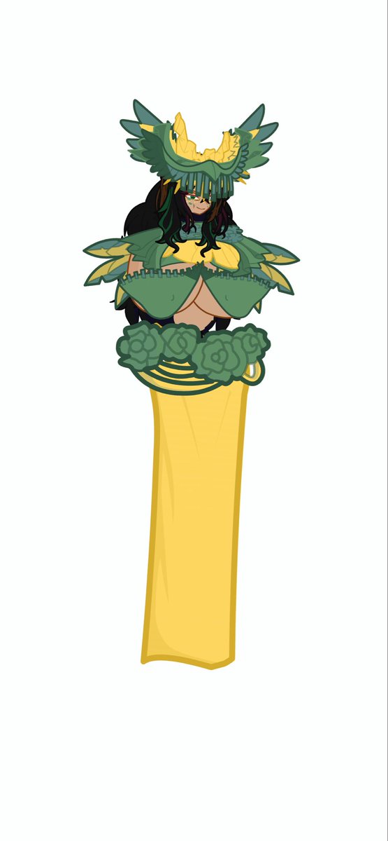 Here’s how the Tlaxcaltecas thick Oc will look like. She’s almost done I just need to do her legs rn also I need names for her but from her time period 

#Gachalife2 #gachathicc
#gachacommunitysfw #gachamommy