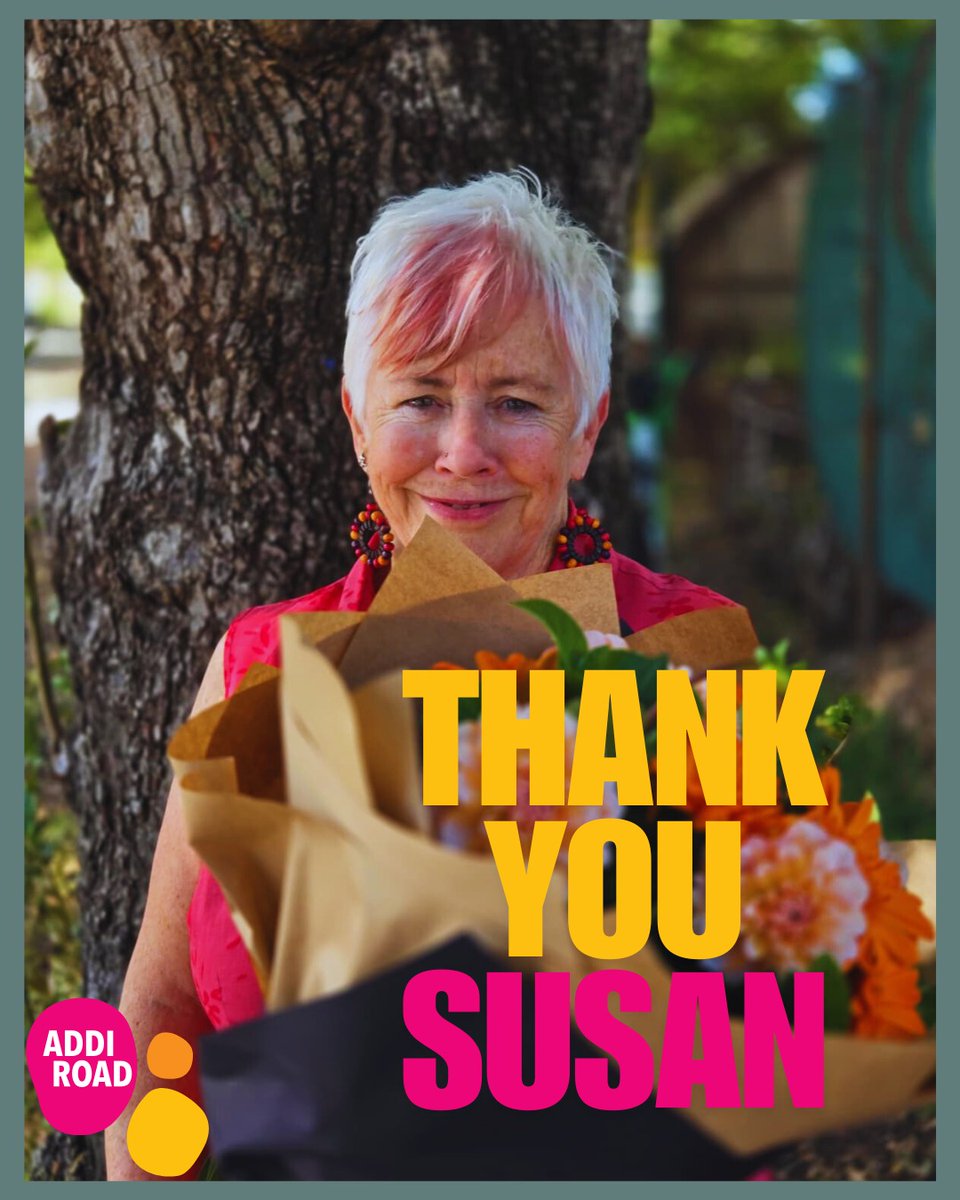 addi_road's tweet photo. Farewell to Susan 💛
Five years as Addi Road’s Volunteer Coordinator, countless volunteers supported, and a lasting impact on our community.
Thank you for everything.
#Addiroad #Marrickville #Camperdown #Innerwest https://t.co/eUUI5nMSBC