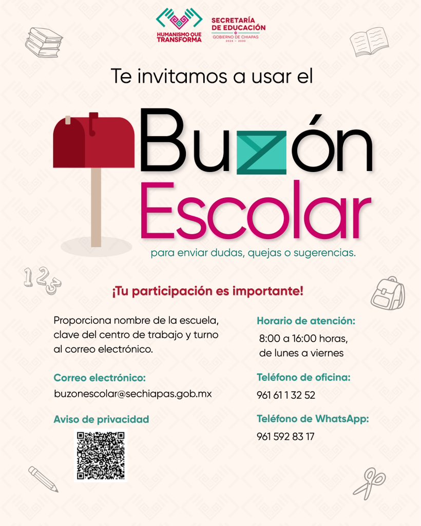 Secretaría de Educación del Estado de Chiapas tweet media