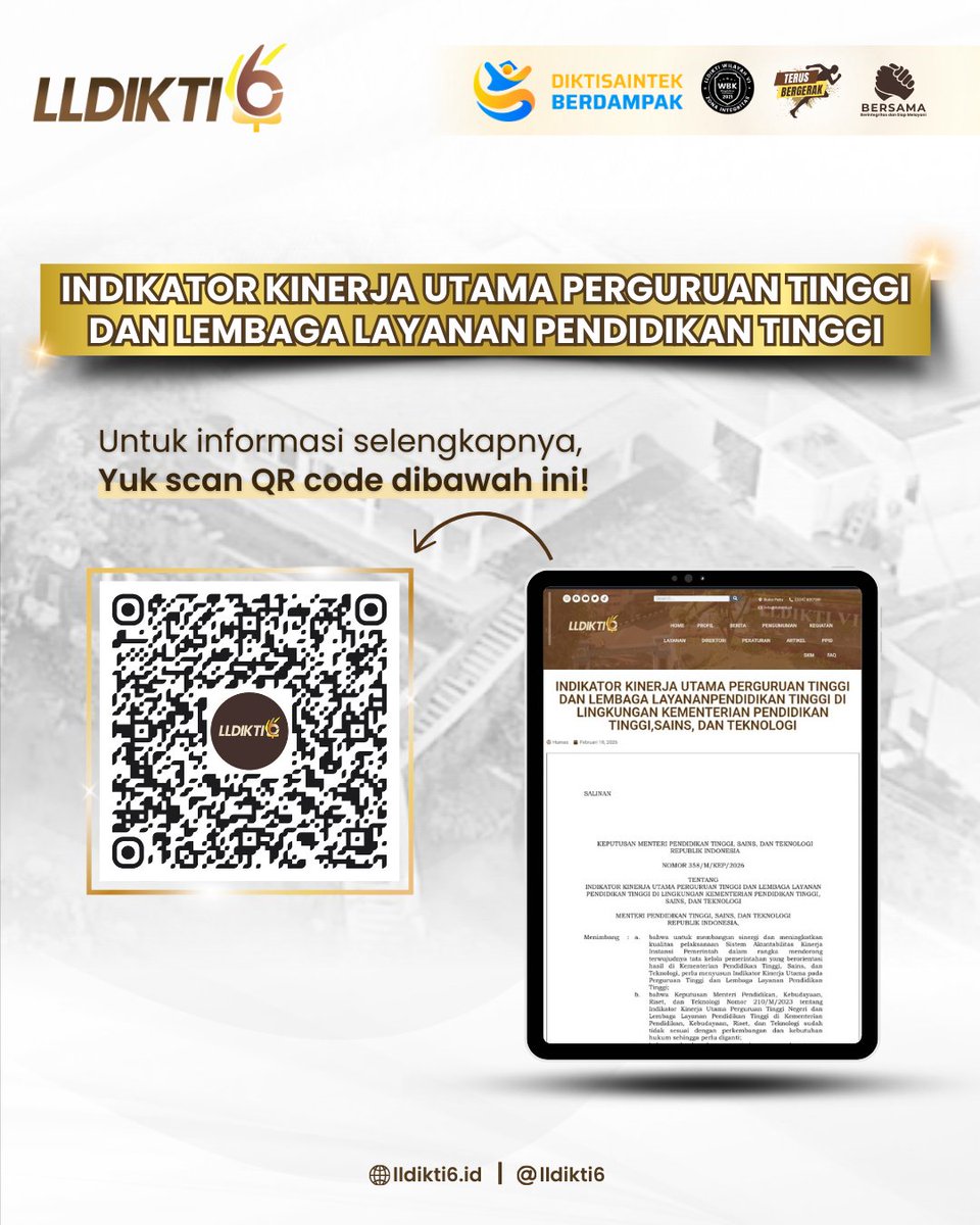 LLDIKTI Wilayah VI tweet media